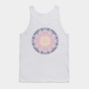 Sunset Gradient Mandala Tank Top